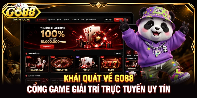 Khái quát về Go88 – Cổng game giải trí trực tuyến uy tín 